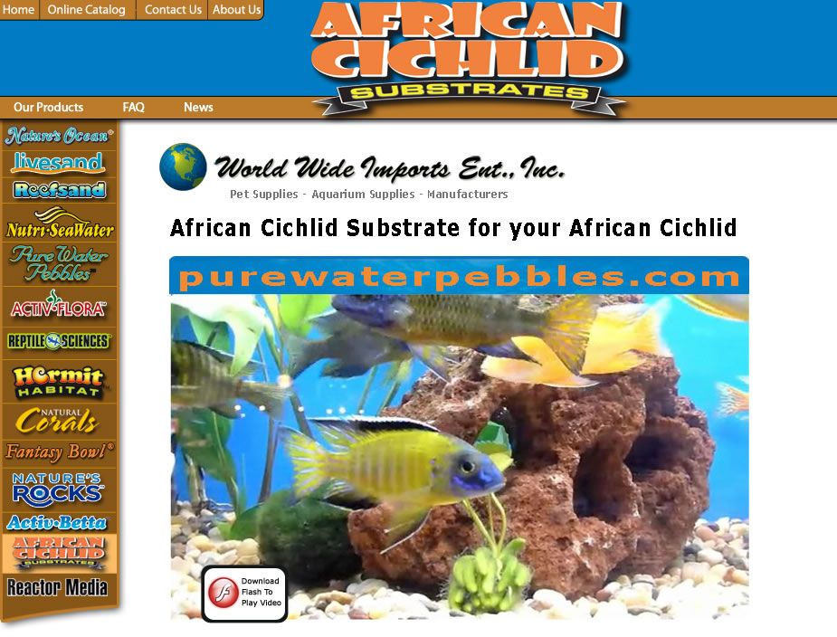 African Cichlid Substrate